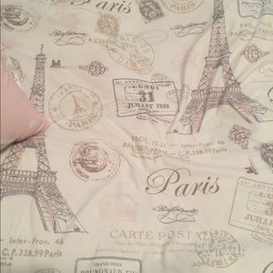 Girls Paris Comforter Set